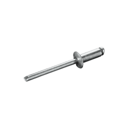 GOEBEL Blindklinknagel AL/ST platte kop 4,0X12MM 1