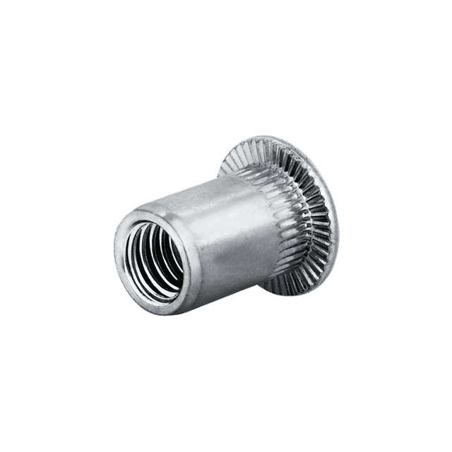 GOEBEL Blindklinkmoer ST VZ platte kop M10 0,5-3,0MM