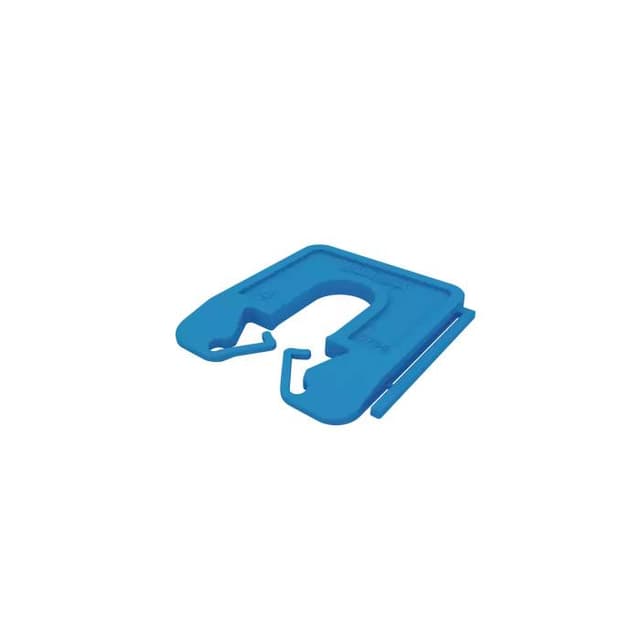 MILLI-MAX Uitvulplaatje 4MM blauw 100x