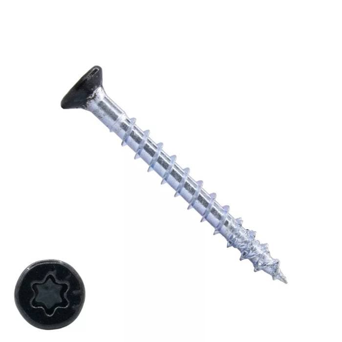 DYNAPLUS Beslagschroef VZ PK 7MM zwarte kop T20 4,0X40